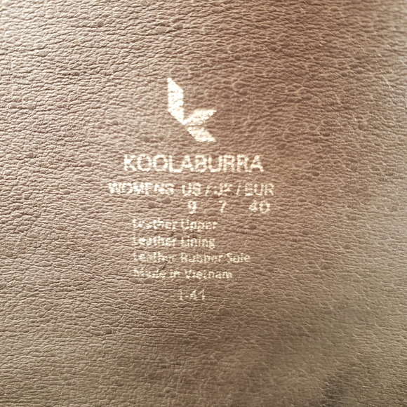 KOOLABURRA by UGG Paradis Fringe Black Suede Tall Riding Boots Size 9 - Picture 11 of 11